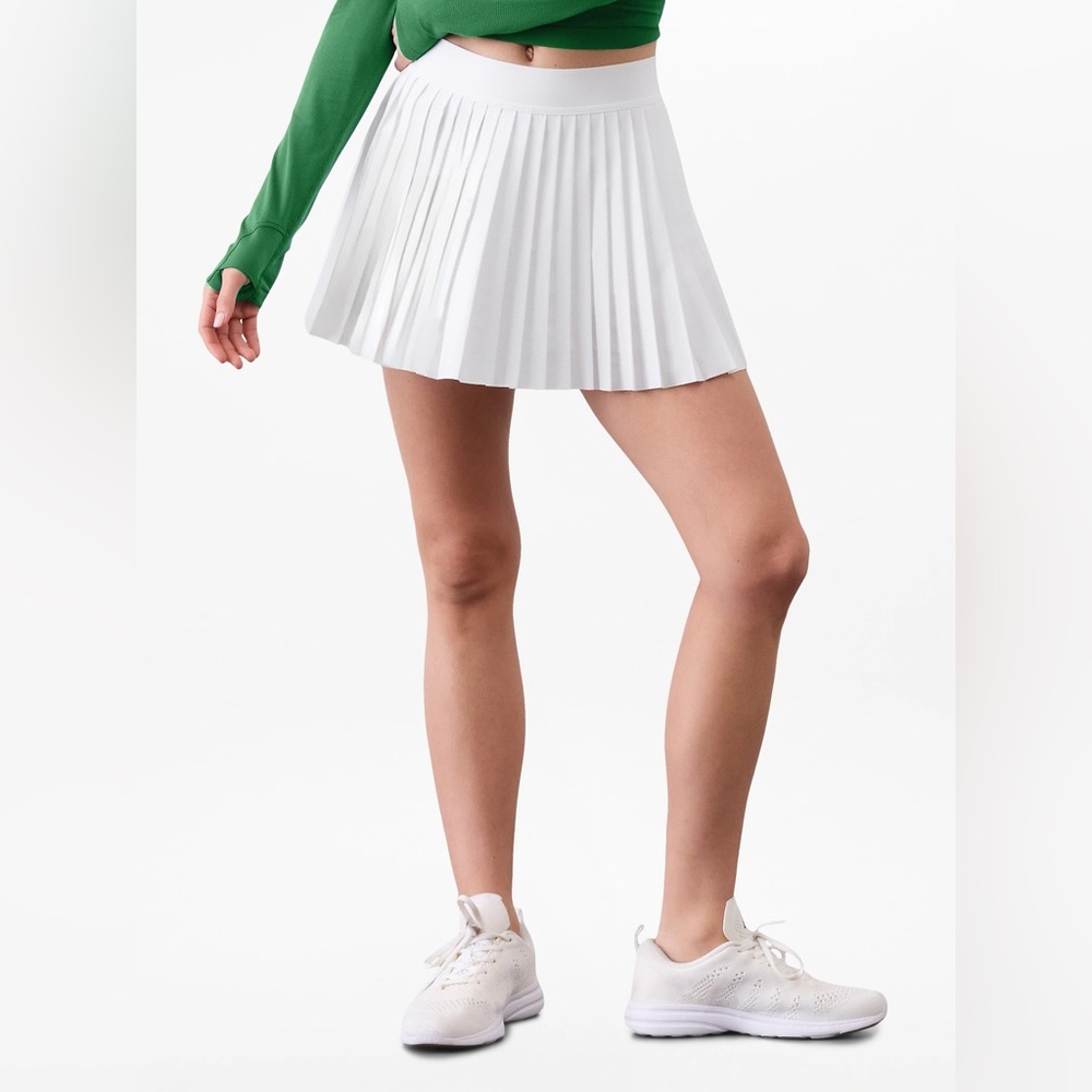 NWT Athleta Match Point Pleated Women's Skirt